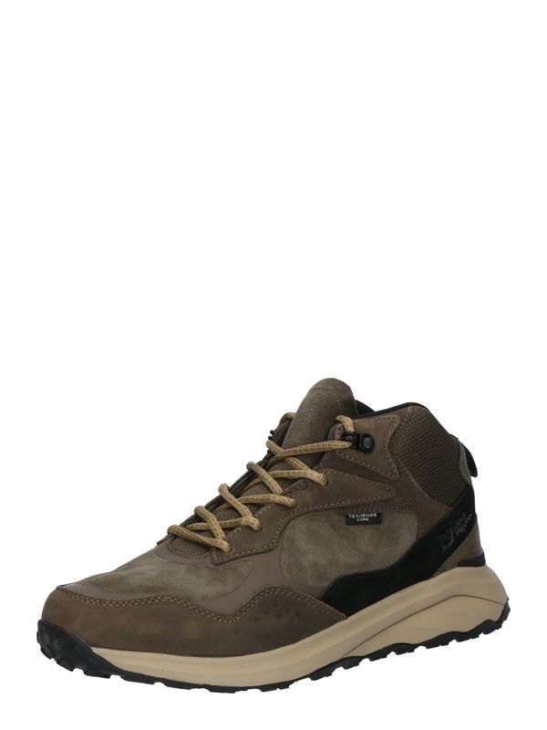 JACK WOLFSKIN JACK WOLFSKIN Niske cipele 'CAMP FEVER'  smeđa / crna