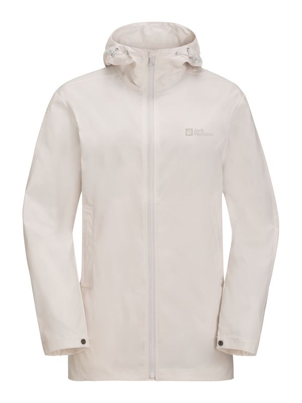 JACK WOLFSKIN JACK WOLFSKIN Outdoor jakna 'DESERT WIND'  boja pijeska / svijetlosiva