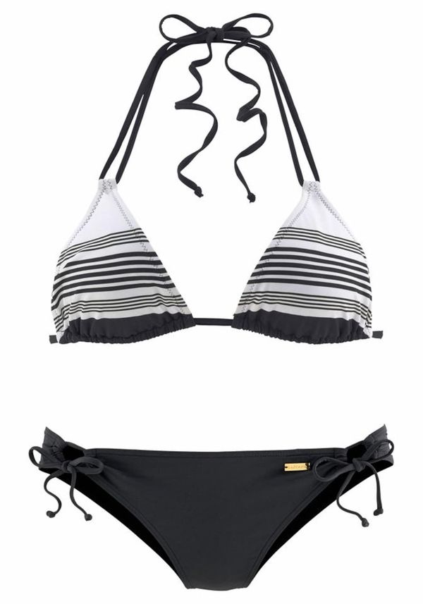 JETTE JETTE Bikini  crna / bijela