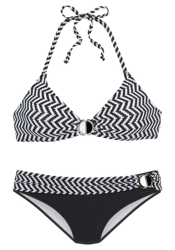 JETTE JETTE Bikini  crna / bijela