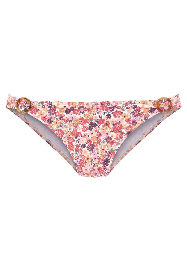 JETTE JETTE Bikini donji dio  zelena / mandarina / svijetloroza / bordo / bijela
