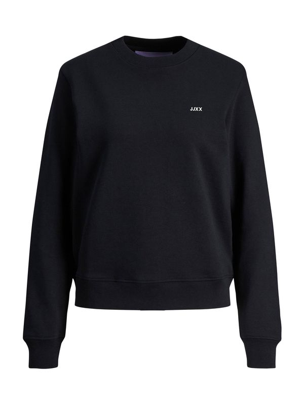 JJXX JJXX Sweater majica 'Abbie'  crna / bijela