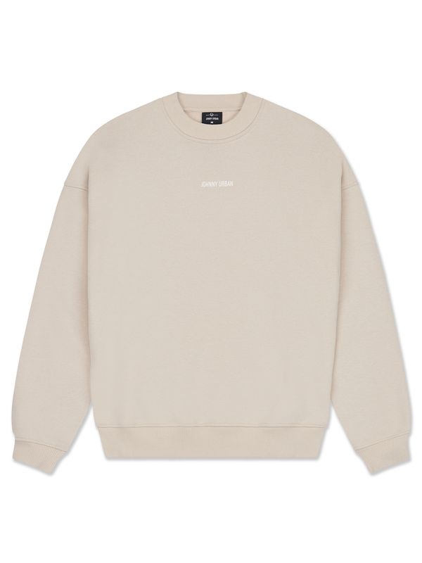 Johnny Urban Johnny Urban Sweater majica 'Carter Oversized'  pijesak