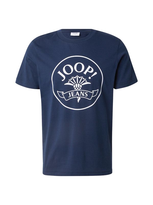 JOOP! Jeans JOOP! Jeans Majica '30Aleko'  tamno plava / bijela