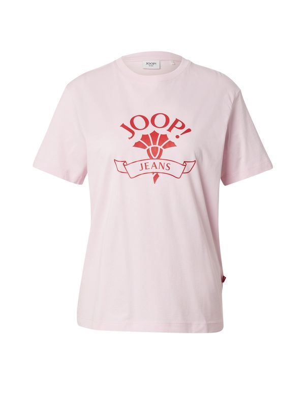 JOOP! Jeans JOOP! Jeans Majica 'Toldi'  svijetloroza / crvena