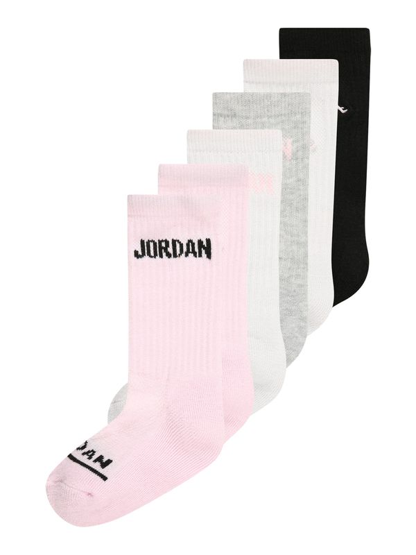 Jordan Jordan Čarape  siva melange / rosé / crna / bijela