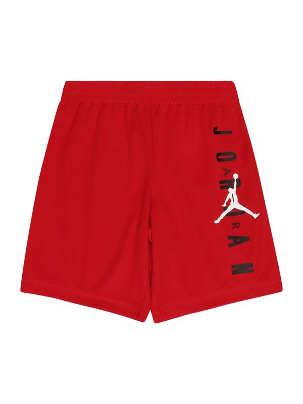 Jordan Jordan Hlače  crvena / crna / bijela