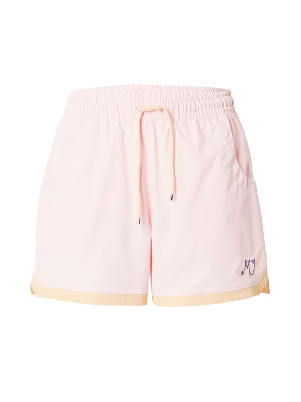Jordan Jordan Hlače  plava / cappuccino / pastelno roza