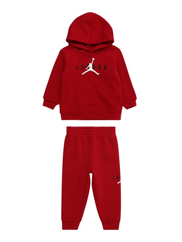 Jordan Jordan Jogging komplet  crvena / crna / bijela