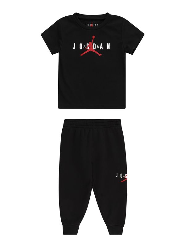 Jordan Jordan Jogging komplet  crvena / crna / bijela