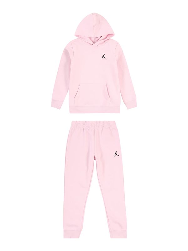 Jordan Jordan Jogging komplet  pastelno roza / crna