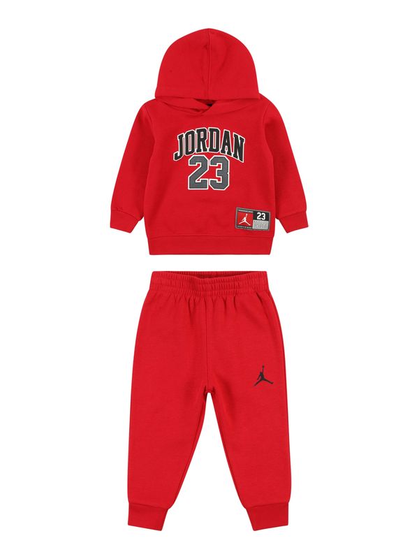 Jordan Jordan Jogging komplet  siva / crvena / crna / bijela