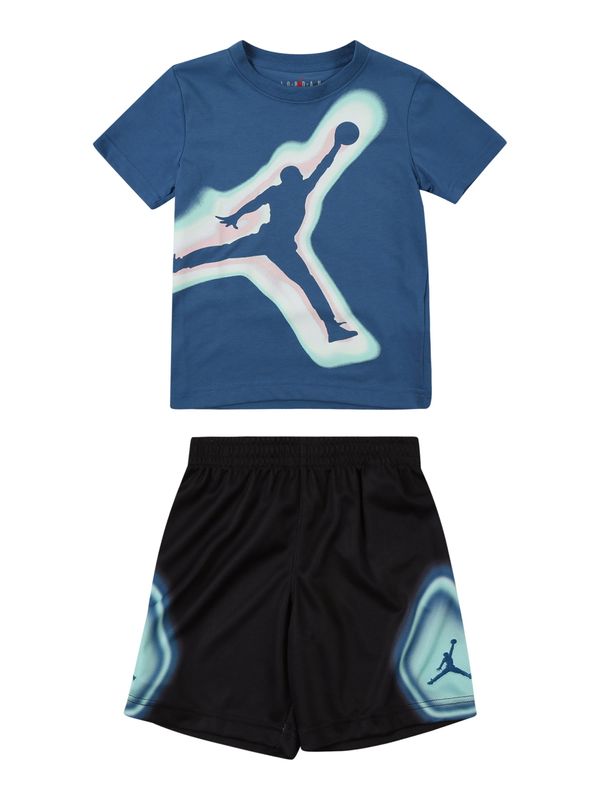 Jordan Jordan Komplet 'AIR HEAT MAP'  safirno plava / rosé / crna / bijela