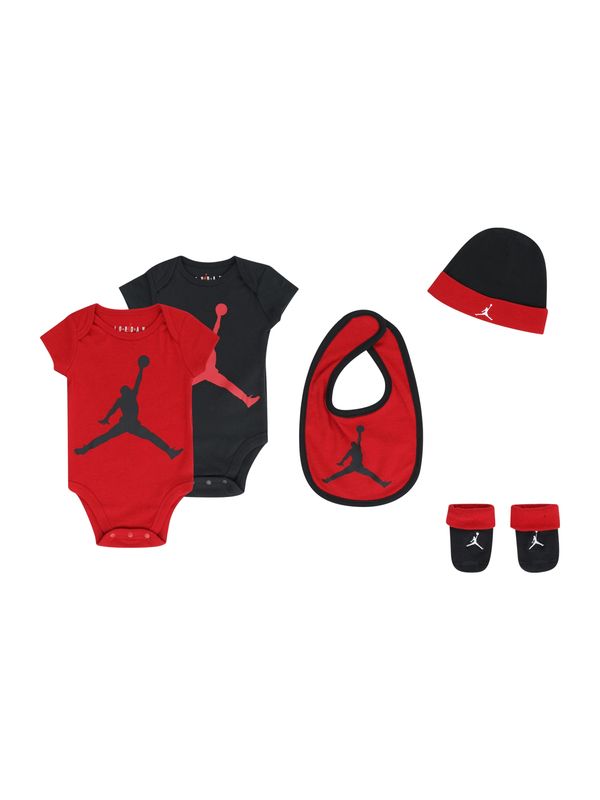 Jordan Jordan Komplet  vatreno crvena / crna