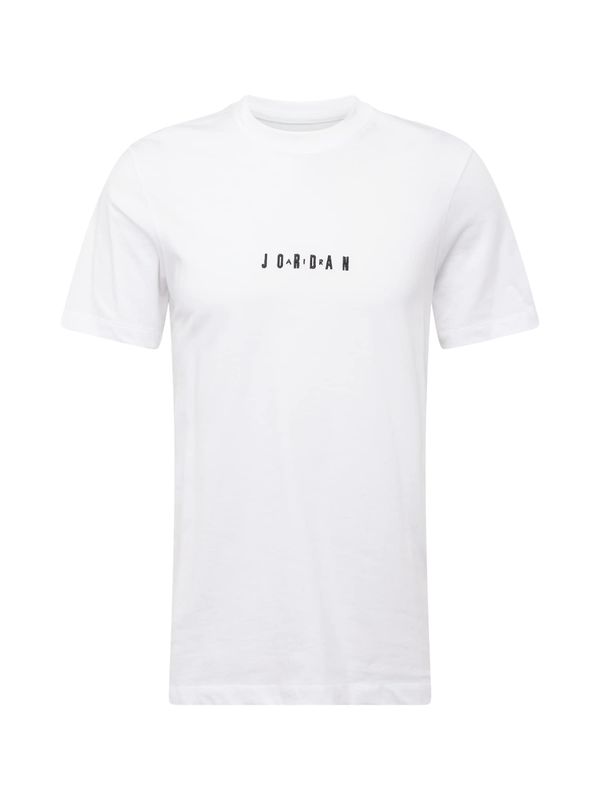 Jordan Jordan Majica 'Air'  crna / bijela