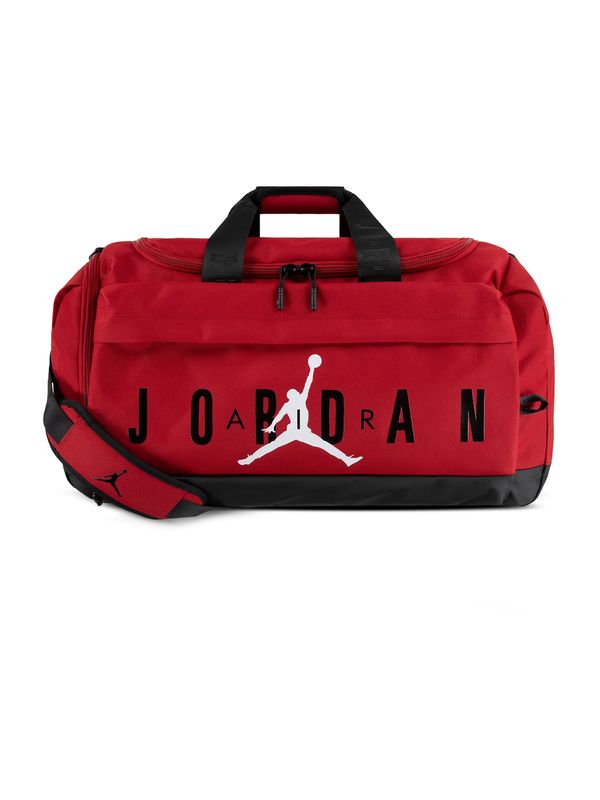 Jordan Jordan Sportska torba 'JAM VELOCITY'  crvena / crna / bijela