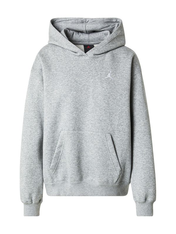 Jordan Jordan Sweater majica 'BRKLN FLC'  tamo siva