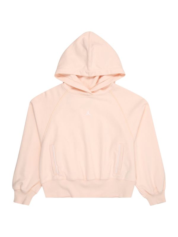 Jordan Jordan Sweater majica  pastelno roza / bijela
