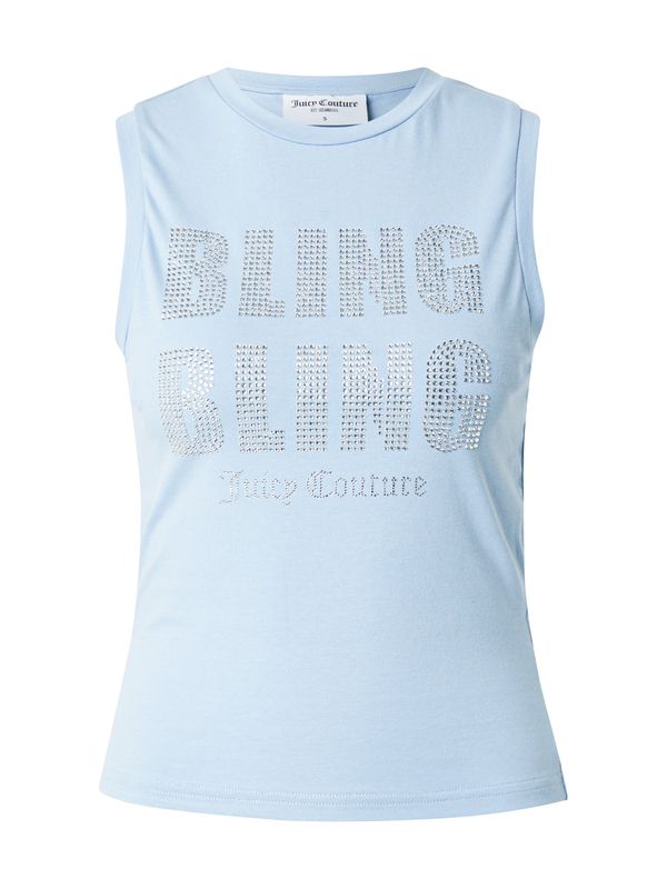 Juicy Couture Juicy Couture Majica 'BLING BLING'  svijetloplava