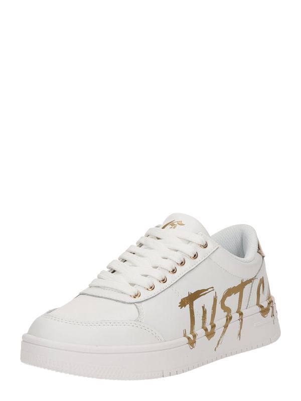 Just Cavalli Just Cavalli Niske tenisice 'FONDO AZULA'  zlatna / bijela