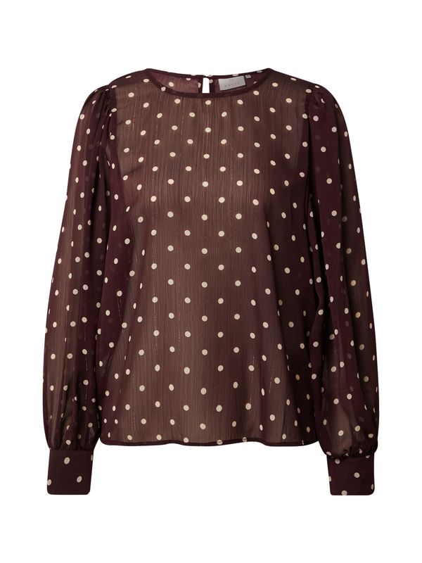 Kaffe Kaffe Bluza 'Simi'  bordo / bijela