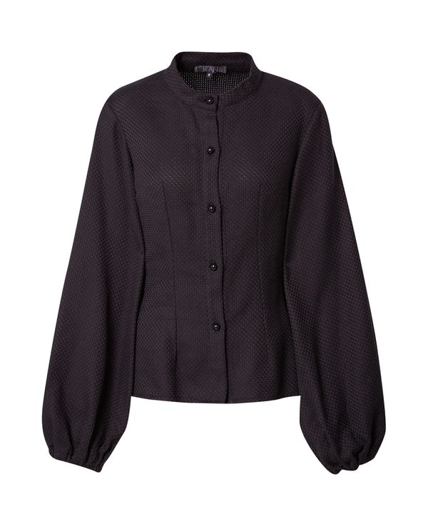 KAN KAN Bluza 'Obsidian'  crna