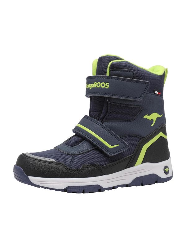 KangaROOS KangaROOS Čizme za snijeg 'K-MJ Camp'  plava / limeta