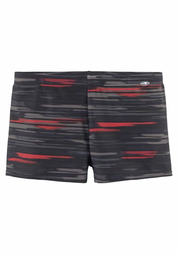 KangaROOS KangaROOS Kupaće gaće  grafit siva / crvena / crna