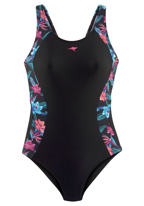 KangaROOS KangaROOS Sportski kupaći kostim  svijetloplava / roza / crna
