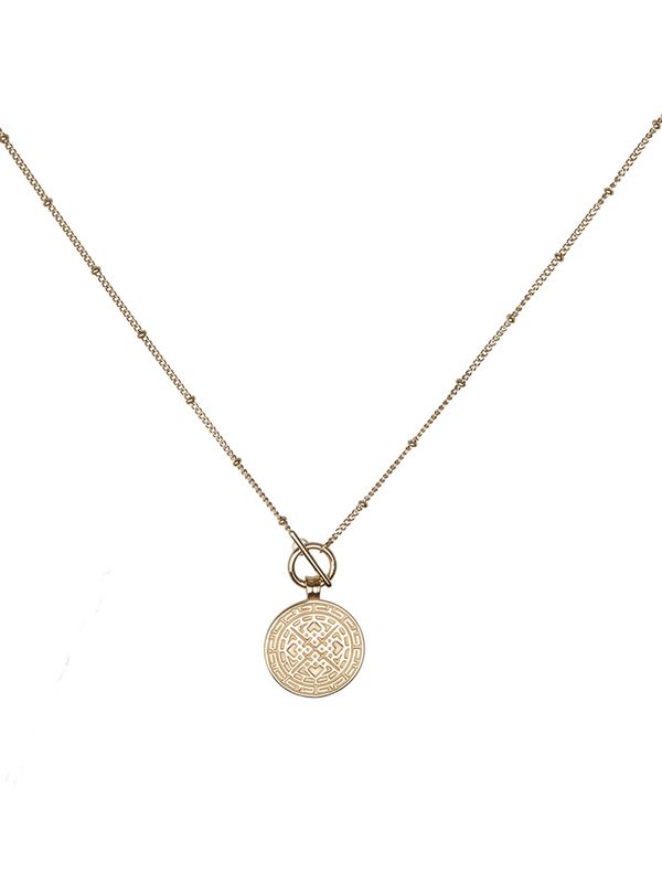 Kapten & Son Kapten & Son Lančić 'Necklace Charming Marrakech Gold'  zlatna