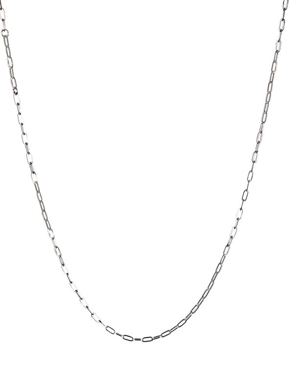 Kapten & Son Kapten & Son Lančić 'Necklace Lock Silver'  srebro