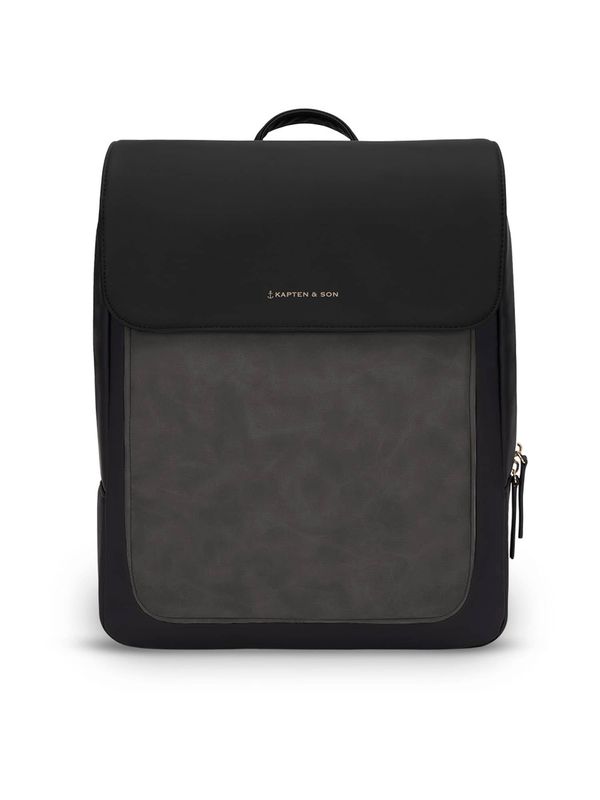 Kapten & Son Kapten & Son Ruksak 'Tromso All Black'  grafit siva / crna