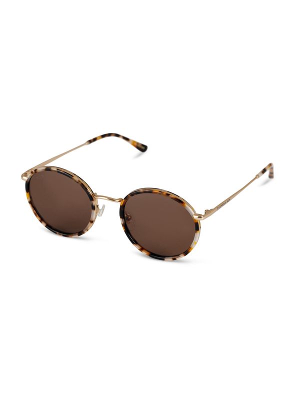 Kapten & Son Kapten & Son Sunčane naočale 'Amsterdam Desert Speckled Brown'  smeđa / višnja / moka smeđa / bijela