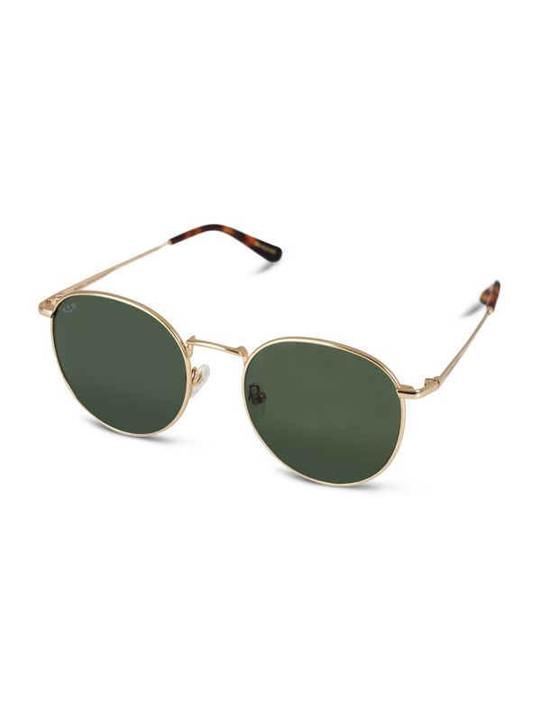 Kapten & Son Kapten & Son Sunčane naočale 'London Large Gold Green'  zlatna / kraljevski zelena