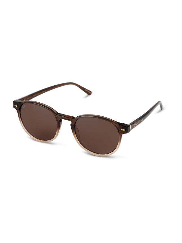 Kapten & Son Kapten & Son Sunčane naočale 'Marais Large Gradient Brown'  smeđa / tamno smeđa