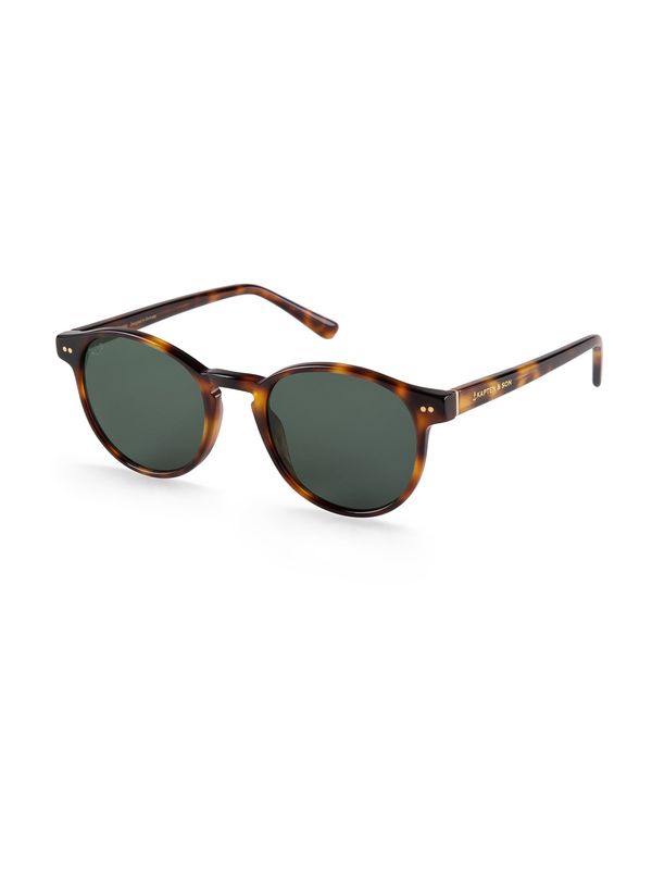 Kapten & Son Kapten & Son Sunčane naočale 'Marais Tortoise Green'  tamno smeđa / zlatna / zelena
