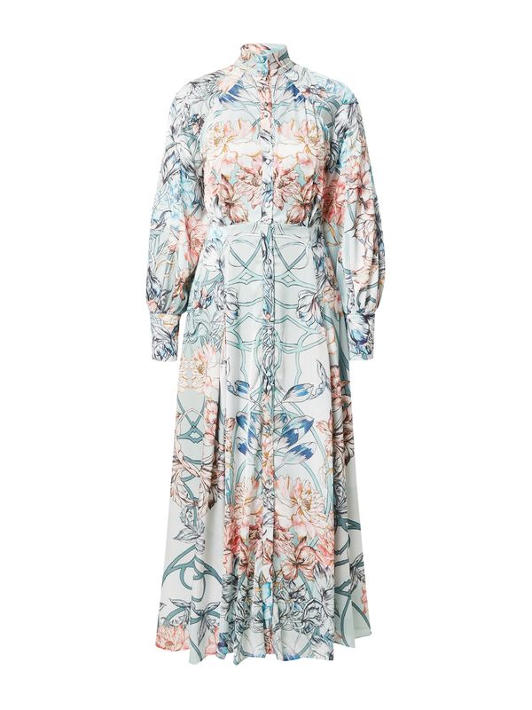 Karen Millen Karen Millen Haljina  pastelno zelena / rosé / prljavo roza / bijela