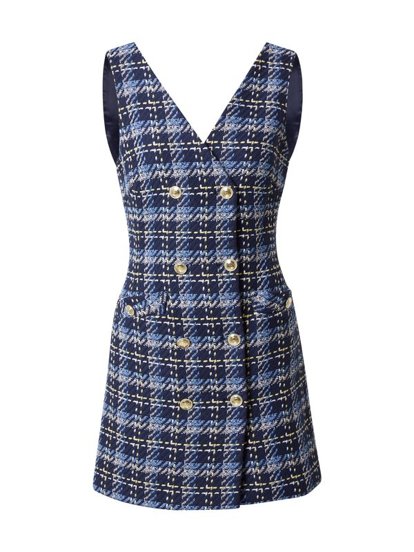 Karen Millen Karen Millen Haljina  plava / mornarsko plava / žuta / bijela