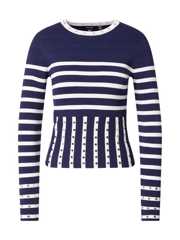 Karen Millen Karen Millen Pulover  mornarsko plava / bijela
