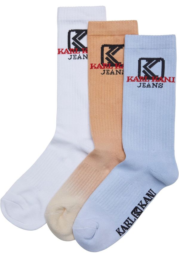Karl Kani Karl Kani Čarape 'KA242-005-1 KKJ'  bež / plava / krvavo crvena / crna / bijela