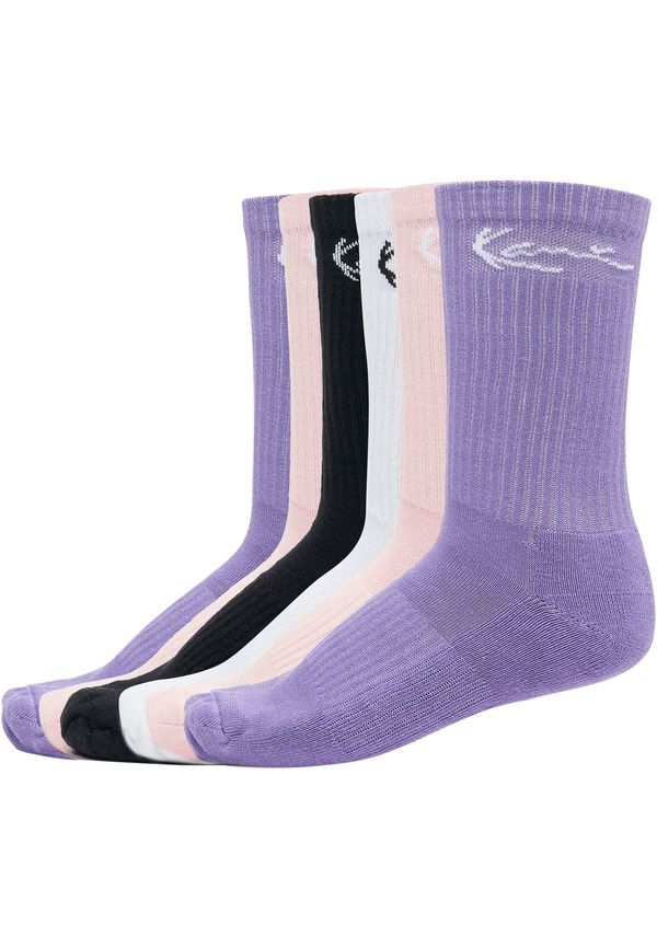 Karl Kani Karl Kani Čarape  lavanda / pastelno roza / crna / bijela