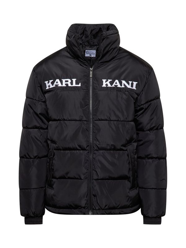 Karl Kani Karl Kani Prijelazna jakna 'Essential'  crna / bijela