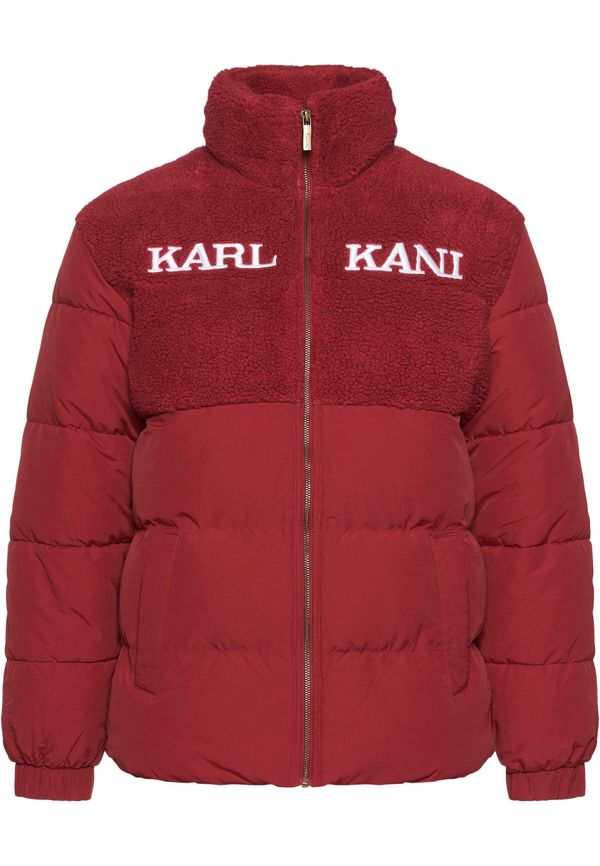 Karl Kani Karl Kani Prijelazna jakna 'KM234-011-1'  crvena / tamno crvena / bijela
