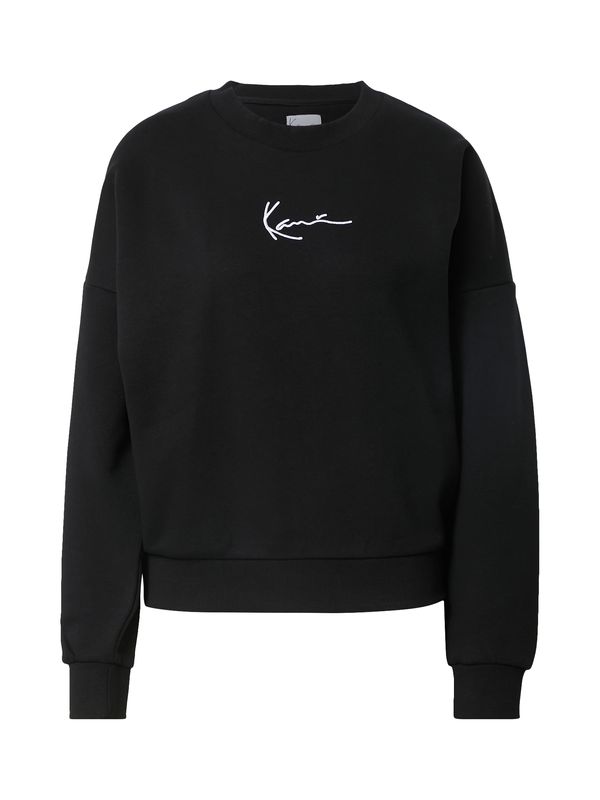 Karl Kani Karl Kani Sweater majica  crna / bijela