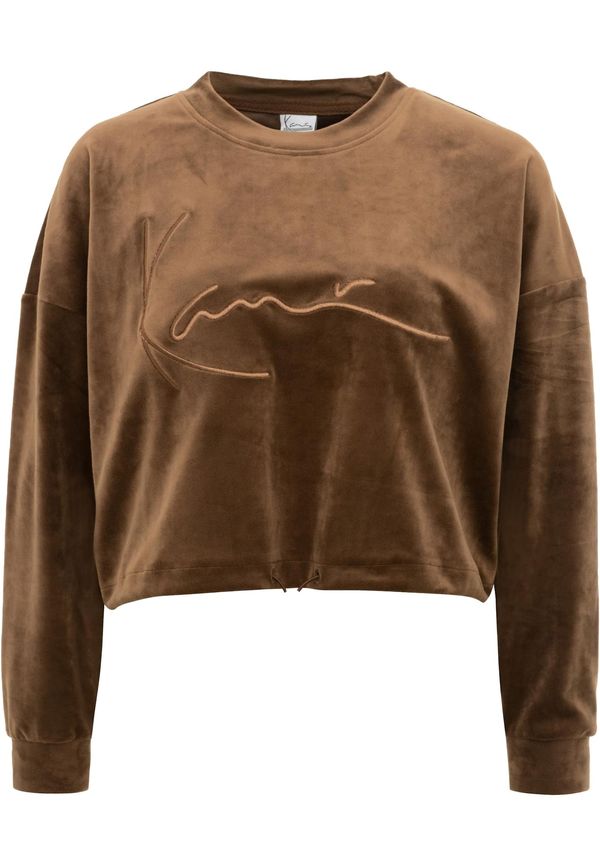 Karl Kani Karl Kani Sweater majica  smeđa / karamela
