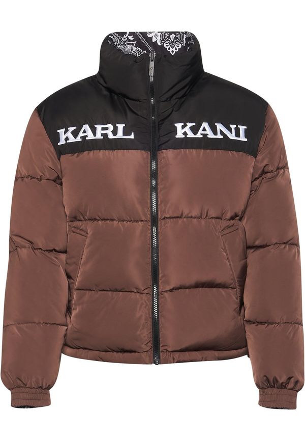 Karl Kani Karl Kani Zimska jakna  tamno smeđa / crna / bijela