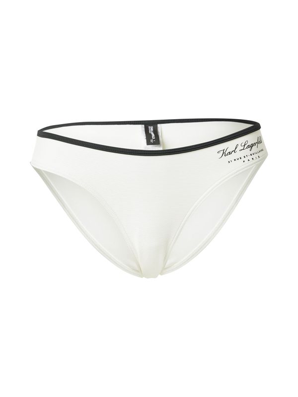 Karl Lagerfeld Karl Lagerfeld Bikini donji dio 'HOTEL KARL'  boja pijeska / crna