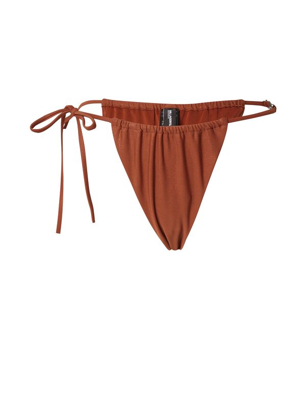 Karl Lagerfeld Karl Lagerfeld Bikini donji dio  hrđavo smeđa