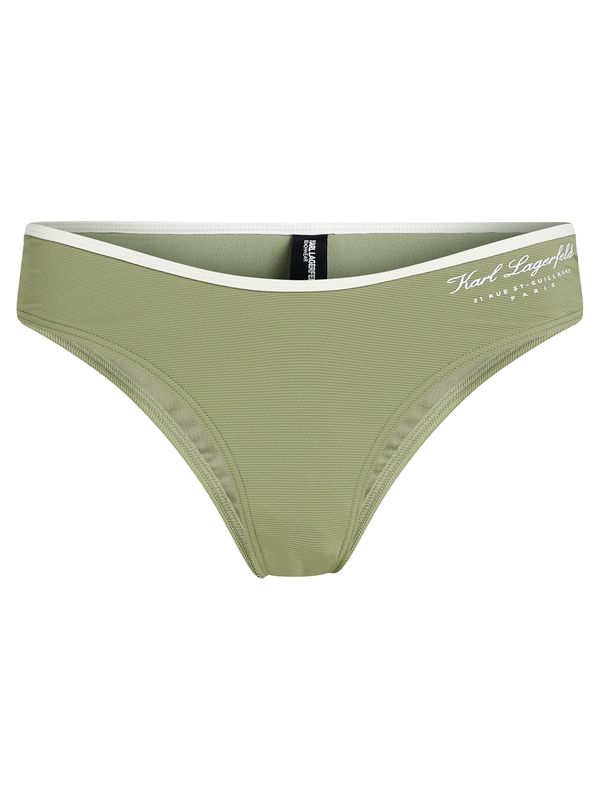 Karl Lagerfeld Karl Lagerfeld Bikini donji dio  jabuka / bijela
