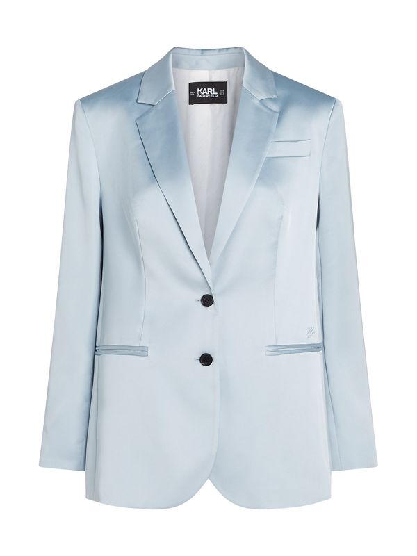 Karl Lagerfeld Karl Lagerfeld Blejzer  pastelno plava